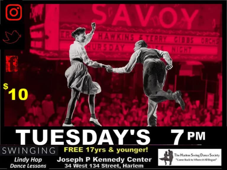 Harlem’s Lindy Hop Tuesdays!