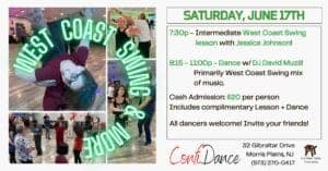 West Coast Swing & More @ ConfiDance Center June 2023
