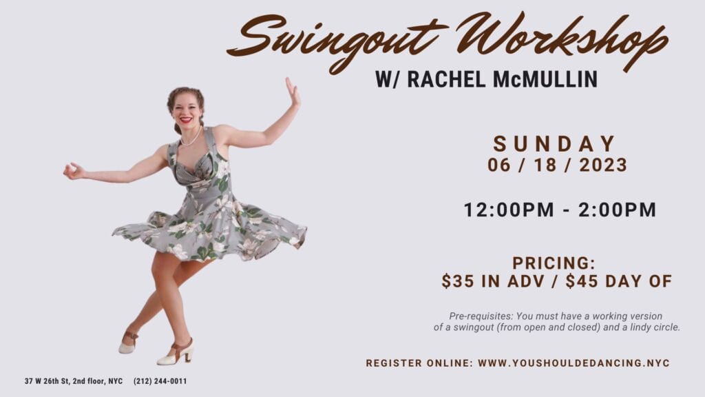 Swingout Technique with Rachel McMullin