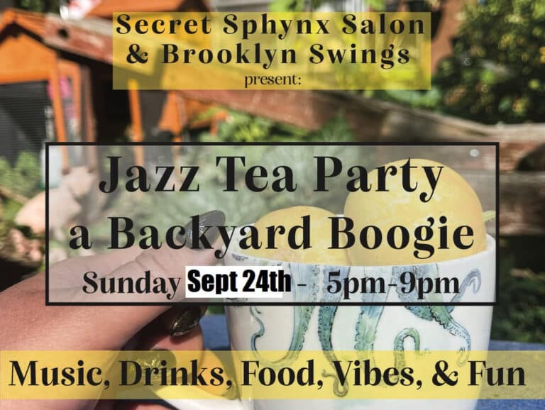 Jazz Tea Party: A Backyard Boogie with Brooklyn Swings