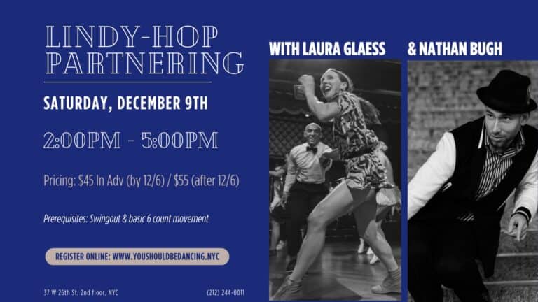 Lindy Hop: Partnering with Laura Glaess & Nathan Bugh