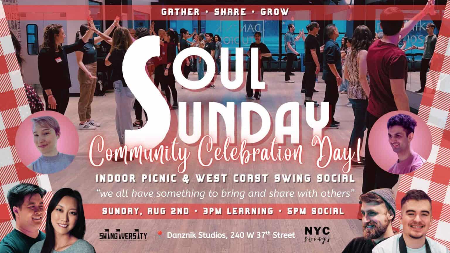 Soul Sunday: West Coast Swing Social